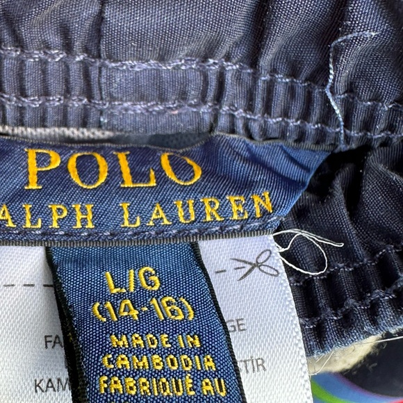 Polo Ralph Lauren Boys Large 14/16- Swim Trunks- Pristine! - Picture 5 of 5